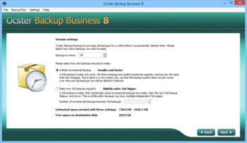 Ocster Backup Business screenshot 6