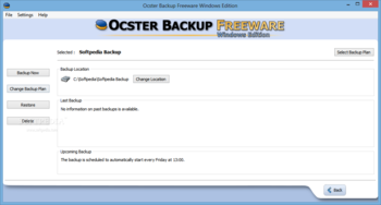 Ocster Backup Freeware screenshot 10