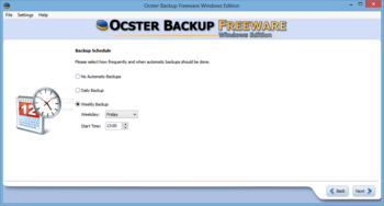 Ocster Backup Freeware screenshot 6