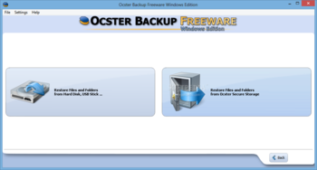 Ocster Backup Freeware screenshot 8