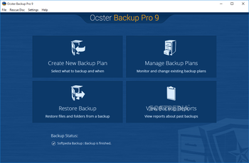 Ocster Backup Pro screenshot