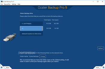 Ocster Backup Pro screenshot 3