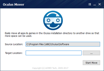 Oculus Mover screenshot