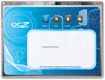 OCZ Toolbox screenshot