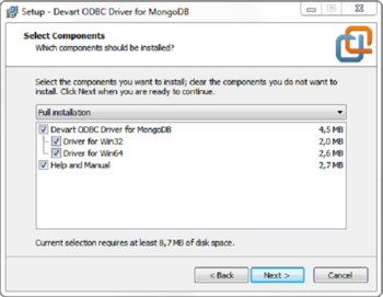 ODBC Driver for MongoDB screenshot 2