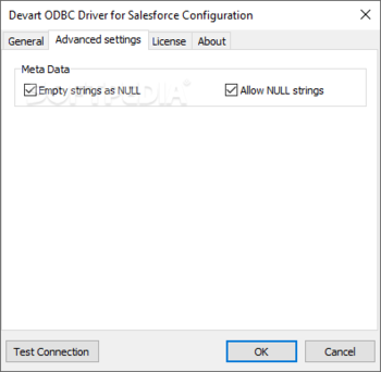 ODBC Driver for Salesforce screenshot 2
