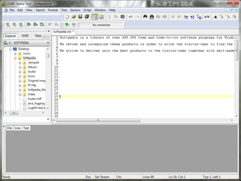 ODBC Query Tool screenshot