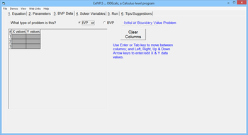 ODEcalc screenshot 3