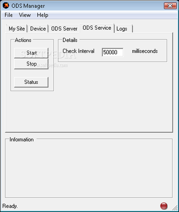 ODS Service Manager screenshot 3