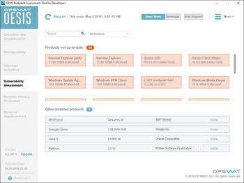 OESIS Endpoint Assessment Tool screenshot 4