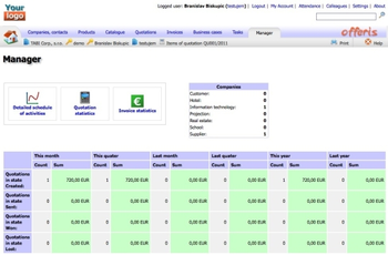 Offeris screenshot