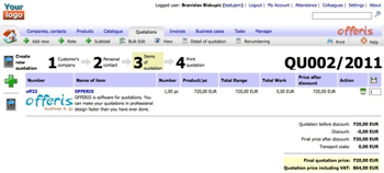 Offeris screenshot 2