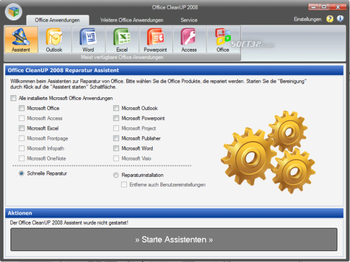 Office CleanUP 2008 screenshot 2
