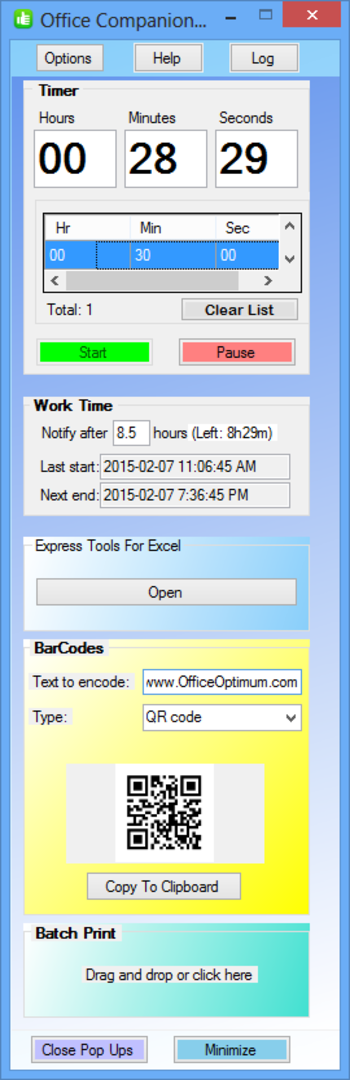 Office Companion screenshot