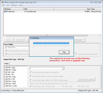 office Convert All to Image Jpg Free screenshot 3