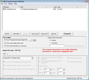 office Convert Excel to Pdf Free screenshot