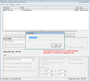 office Convert Word to Pdf Free screenshot 2