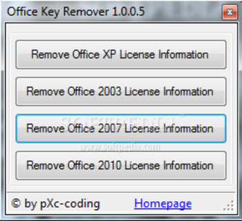 Office Key Remover screenshot