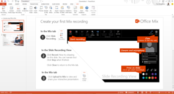 Office Mix screenshot