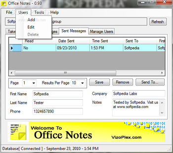 Office Notes screenshot 2