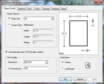Office PDF Printer screenshot 2