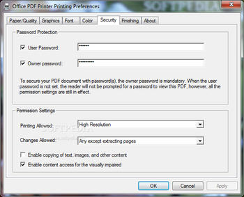 Office PDF Printer screenshot 6