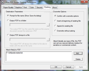 Office PDF Printer screenshot 7