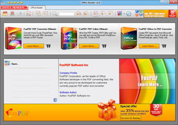 Office Reader screenshot
