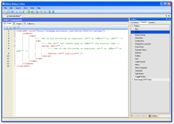 Office Ribbon Editor screenshot
