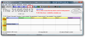 Office-Scheduler screenshot
