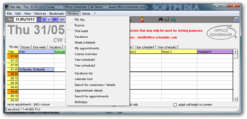 Office-Scheduler screenshot 4