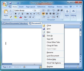 Office Tab screenshot