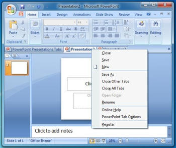 Office Tab screenshot 3