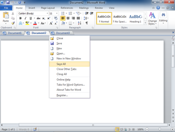 Office Tab Enterprise screenshot