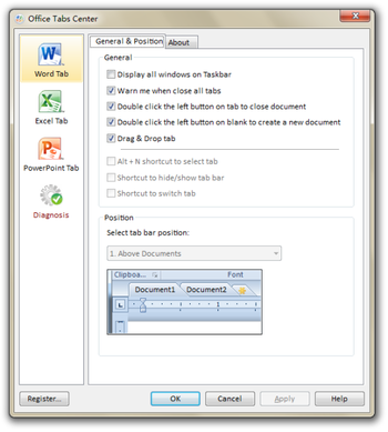 Office Tabs for PowerPoint  screenshot 2