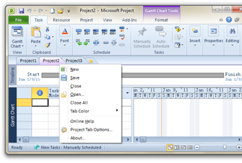 Office Tabs for Project screenshot 2
