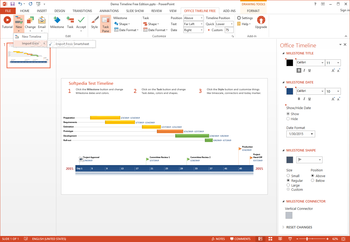 Office Timeline screenshot 2