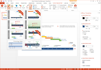 Office Timeline screenshot 3