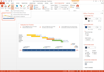 Office Timeline screenshot 4