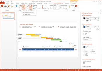 Office Timeline screenshot 5