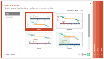 Office Timeline screenshot