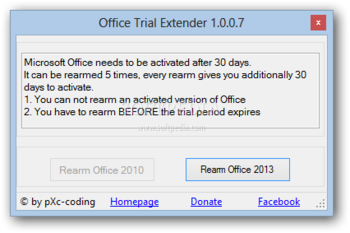 Office Trial Extender screenshot