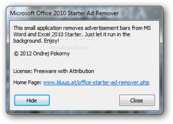 OfficeAdRemover screenshot 3