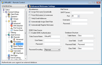 OfficeIRC Server screenshot 5
