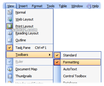 OfficeMenu screenshot 2