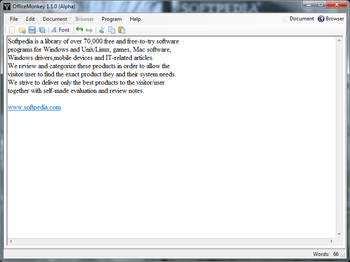 OfficeMonkey screenshot
