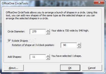 OfficeOne CircleTools screenshot