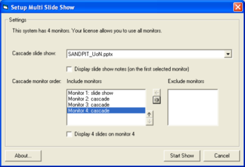 OfficeOne Multi-Slide Show screenshot
