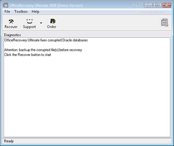 OfficeRecovery Professional screenshot