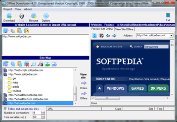 Offline Downloader screenshot